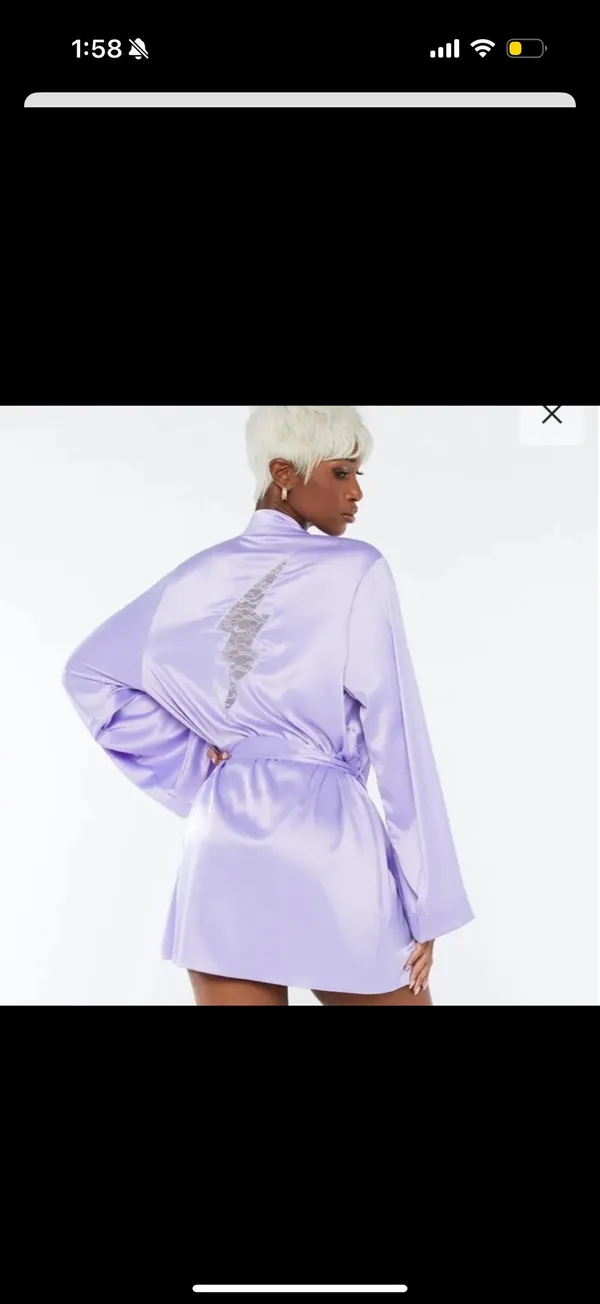 Savage X Fenty Robe Satin - Image 2