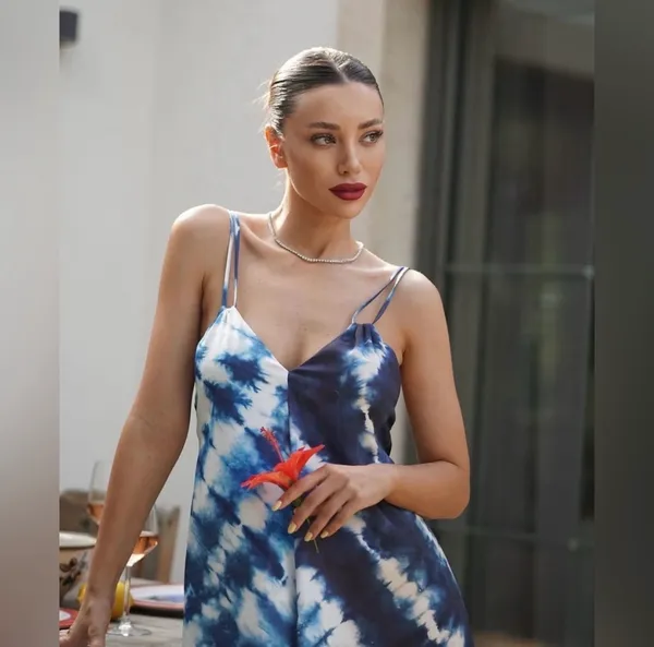 Zara tie die dress - Image 3