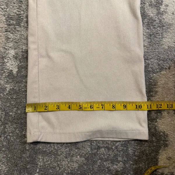 Women’s Dazy Cream Corduroy Wide Leg Pants - Image 7