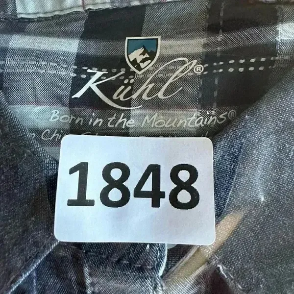 Kuhl Kiley Vintage Indigo Sail Blue Chambray Denim Tie Waist Dress SZ S #1848 - Image 16