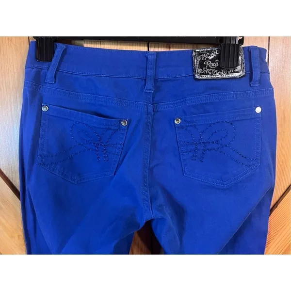 Rocawear Blue Skinny Leg Women'S Denim Jeans Size Small (2316) - Image 6