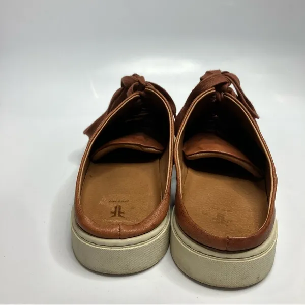 Frye‎ Ivy low lace mule leather sneakers size 9.5 - Image 5
