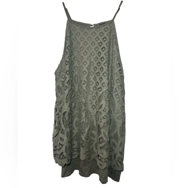 Daytrip Lace High Neck Tank - Image 2