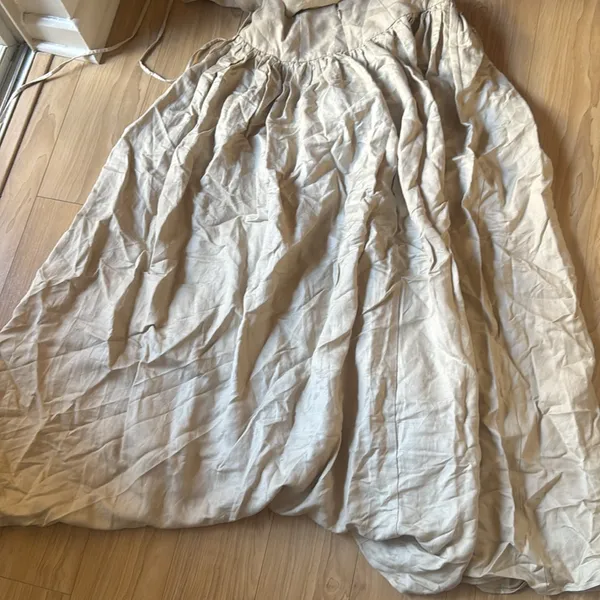 Tularosa Cream Maxi Dress - Image 4