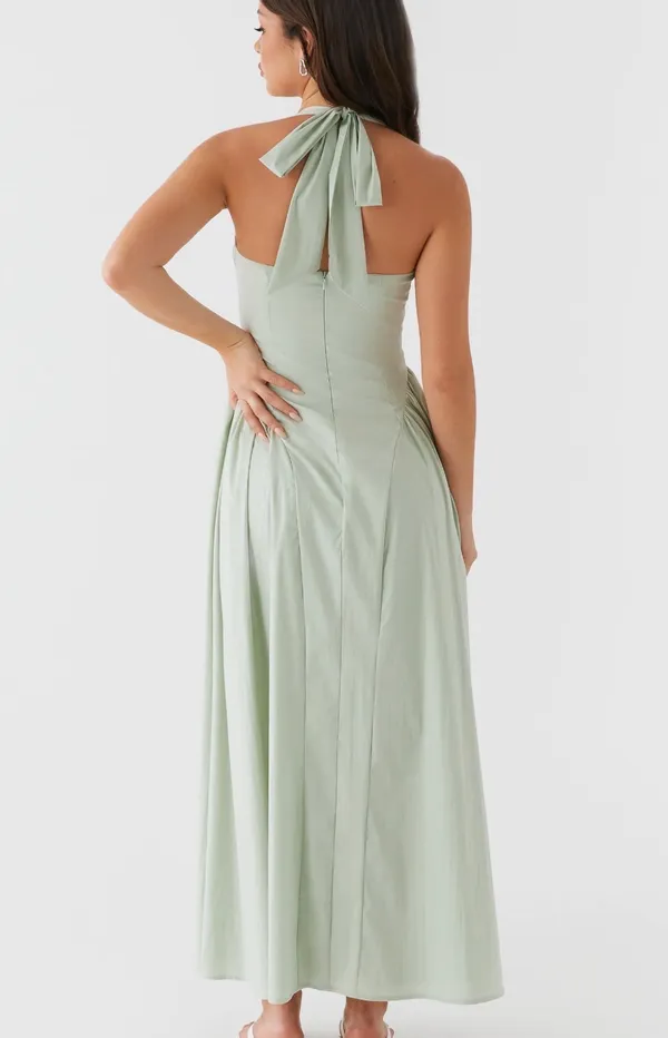 Peppermayo Green Maxi Dress - Image 2