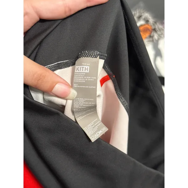 Kith High Waist Gradient Logo Biker Shorts Athleisure Streetwear Activewear‎ - Image 5