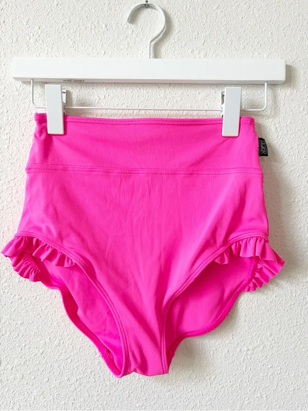 Tiger Friday Filly Briefs Cherry Red Fuchsia Pink Adult Medium AM Cheer Dance - Image 3