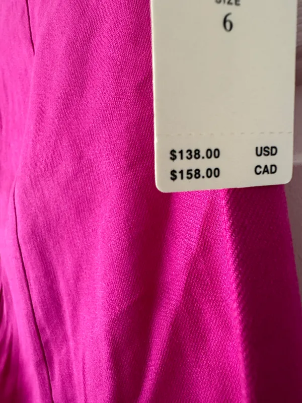 Linen Blend Flare Pants, Size 6 - Image 13