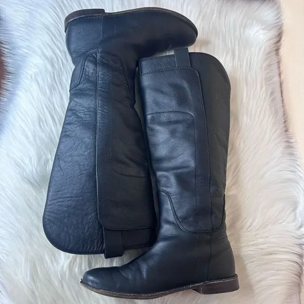 Frye Paige Tall Riding Boots Size 6 - Image 12