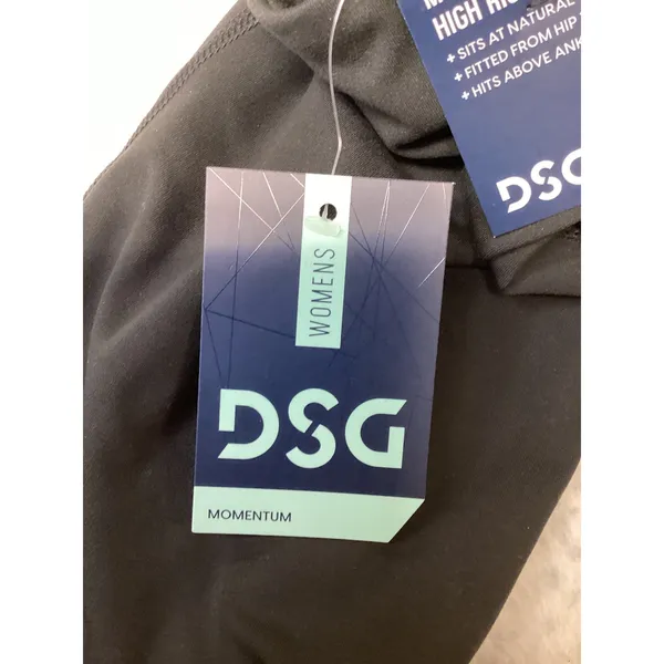 DSG Momentum High Rise 7/8 Tight Womens Small Black‎ Leggings DAW12306B NWT - Image 6