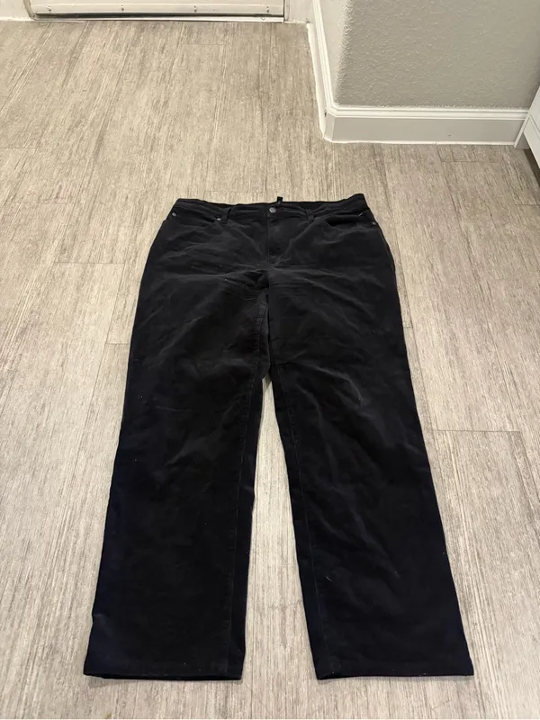 Eileen Fisher Organic Cotton Corduroy Wide-Leg Pant - Image 2