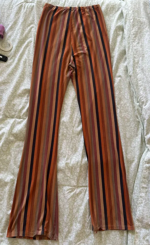 Altar’d State Multicolor Striped Pants - Image 4