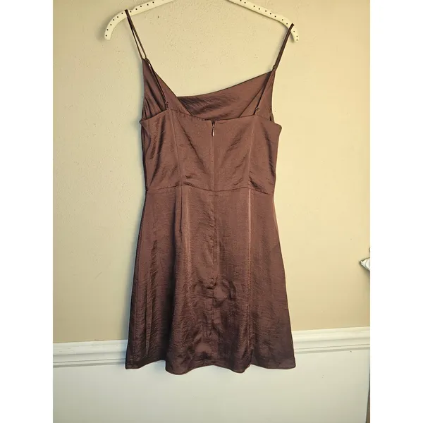 Sunday Best Aritzia Womens‎ Burgundy Slip Dress 4 - Image 2