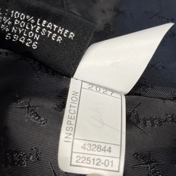 Vtg Wilsons Leather Maxima Womens M Jacket Black Leather Fitted 3 Button Y2K EUC - Image 11