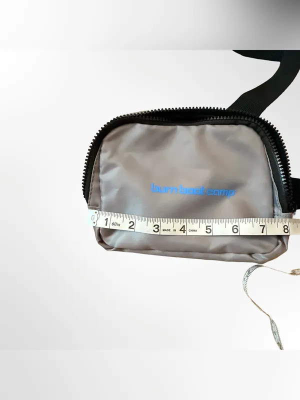 Burn Boot Camp Silver Sling/ Fanny Pack Bag 💙✨ Blue - Image 7