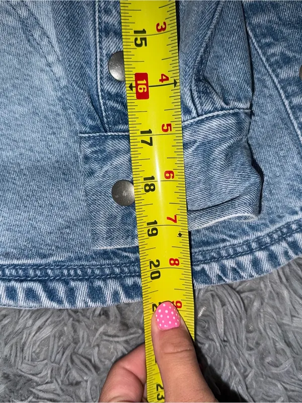 American Eagle Offline by Aerie Oversized Denim Jean Jacket - Image 6