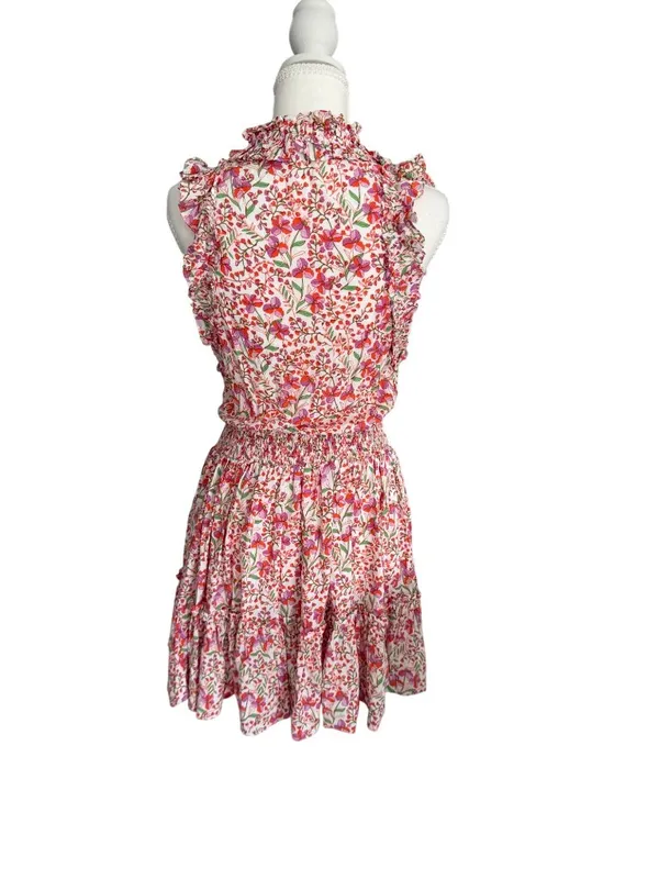 POUPETTE ST. BARTH floral Drop Waist Dress Size XS - Image 4