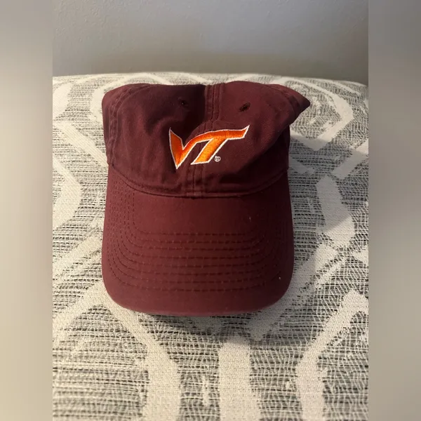 Legacy Virginia Tech Maroon VT Hat Red - Image 2