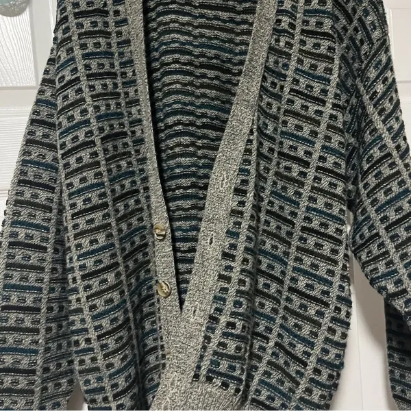 Vintage Wool-Blend Cardigan - Image 4