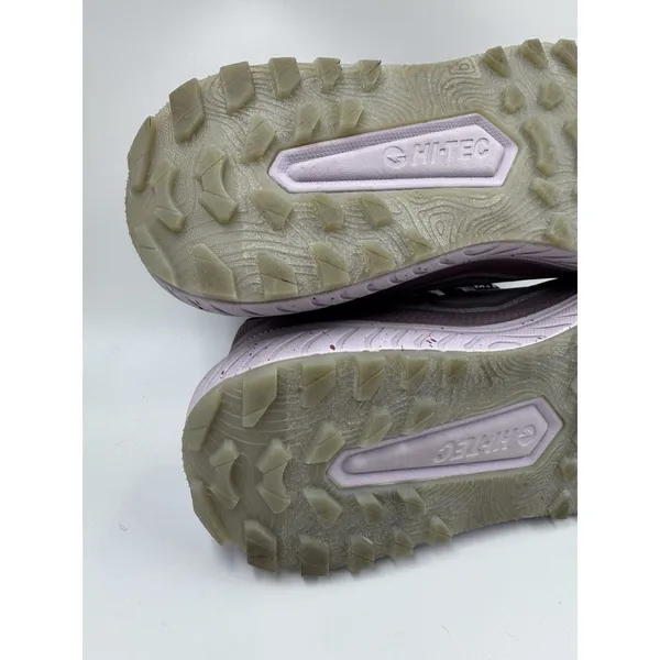 Hi-Tec Women Trail Shoe Athletic 7.5 Breathable Mesh, Lace Up, Lilac, Purple - Image 15