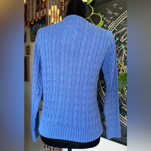 Lilly Pulitzer Cableknit Sweater! Size Small. Excellent Condition! - Image 4