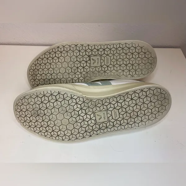 Veja Women’s‎ Esplar Leather White Clay Sneakers Size 10 - Image 8