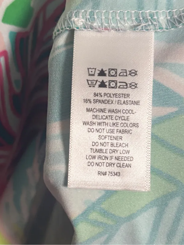 Sigrid Olsen pink and green golf and tennis tank medium - Image 6