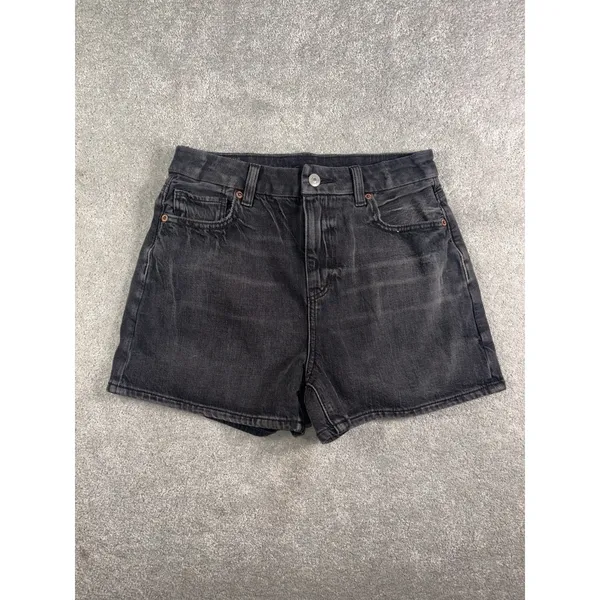 American Eagle Curvy Mom Short 0 Strigid Black - Image 2