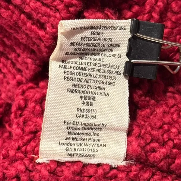 Free People Sweater Oversized Boho Chunky Lagenlook Cottage Slouchy Cozy Fall XS - Image 5