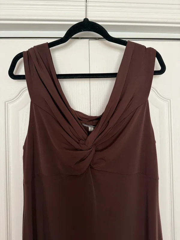 Brown Dress The Occasion by Old Navy - Image 2