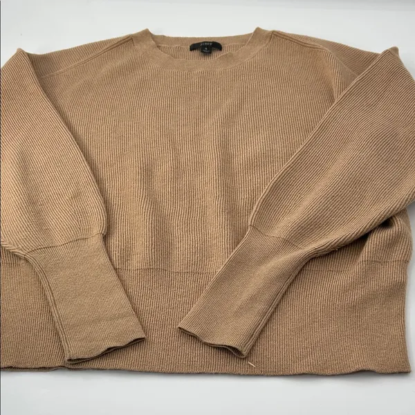 J. Crew Tan Ribbed Knit Sweater - Image 13