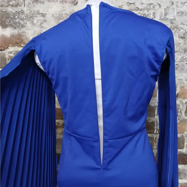 Metamorphosis Girl Women's Dress Size Large Blue Formal Wedding Cocktail Party - Image 10
