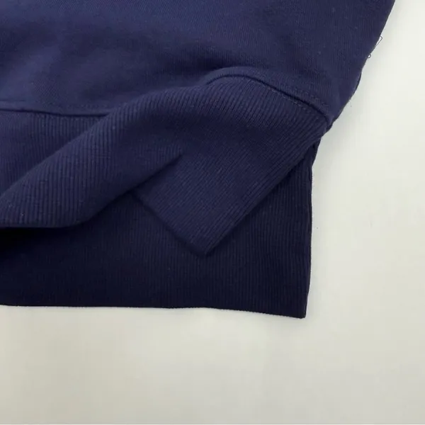 Gola X Anthropologie Pass Back Sweatshirt The Summit Navy Blue Patch Logo Crew - Image 9