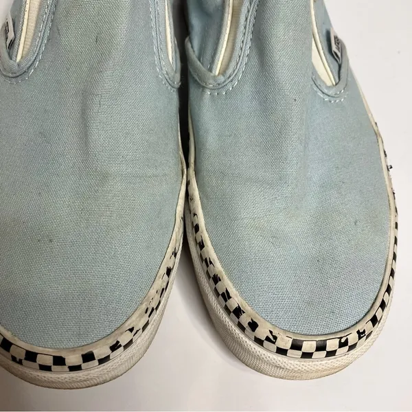 Vans low top trainers‎ sneakers light blue white - Image 5