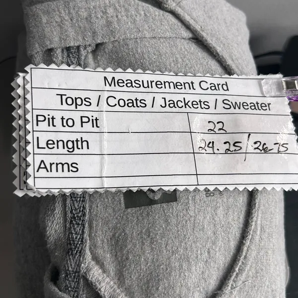 Sanuk Organic Cotton Hoodie Sweatshirt‎ Gray Small - Image 8