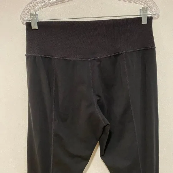 Athleta Black Ruched Ankle Jogger Pants Women’s Size Small - Image 3