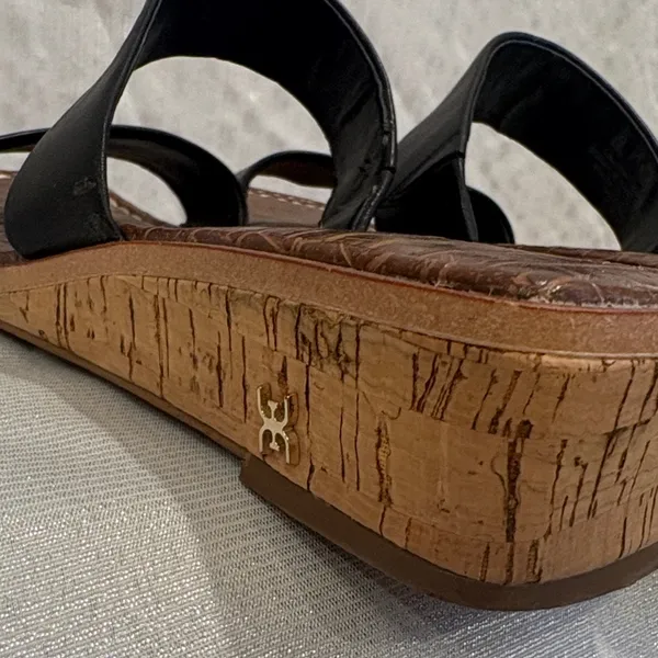 Sam Edelman Cork Wedge Sandals - Image 8