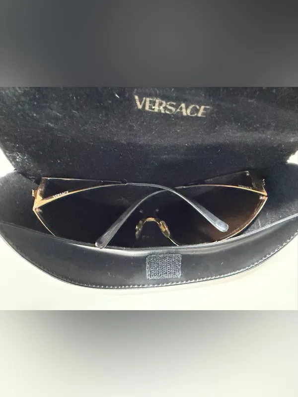 UNISEX Versace MOD. 2040 Gold frame with Brown Gradient Lenses - Image 8