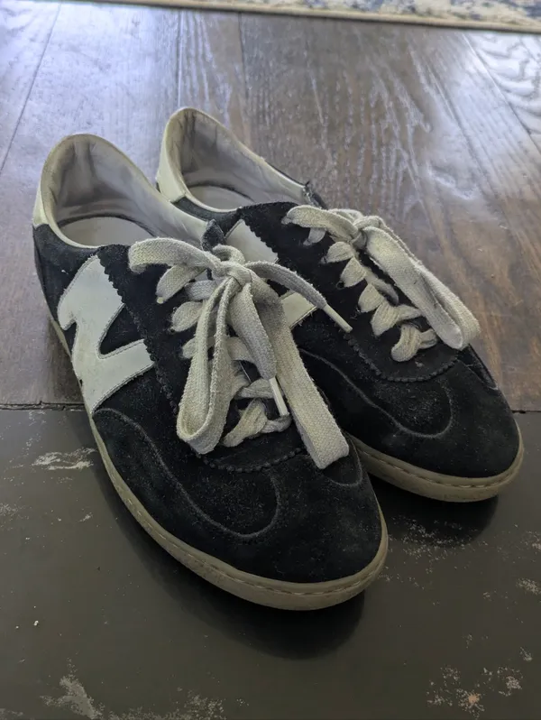 MSGM Panelled Suede Low Top Sneakers Size 36 - Image 2