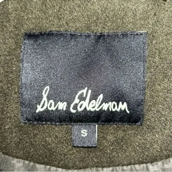Sam Edelman Olive Green Wool Blend Jacket(Size Small) - Image 5