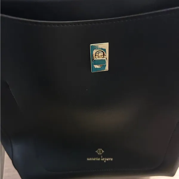Nanette Lepore Black Satchel Timeless Design - Image 2