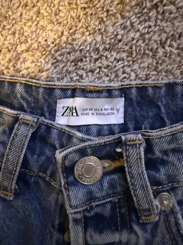 Denim Shorts ZARA High-Waisted - Image 2