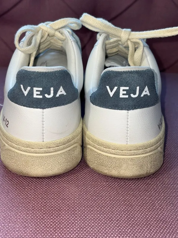 Veja V-12 Sneakers in Extra White & White California 38 7 Womens Athletic Shoes - Image 8