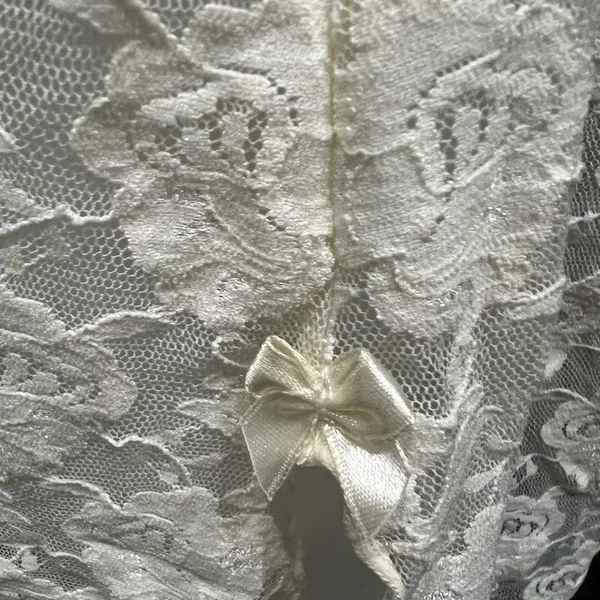 Vintage Smart and Sexy sleepwear stretch transparent lace nighty Lace Chemise - Image 4