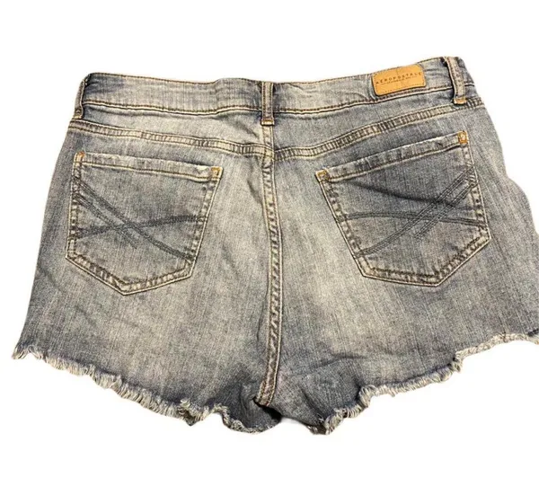 Aeropostale High Waisted Distressed Denim Jean Shorts - Image 5