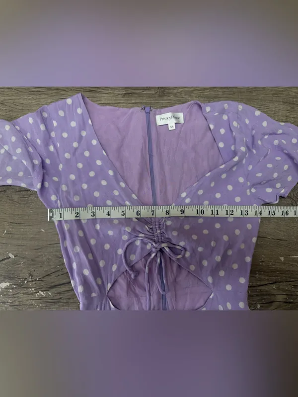 Privacy please Yarrow Mini in Lilac Dot size xs‎ - Image 5