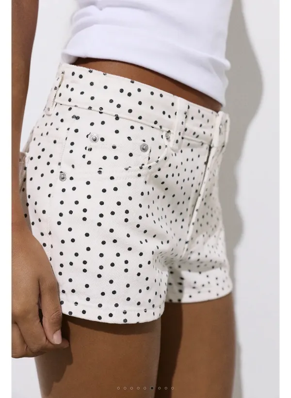 Pull & Bear Polka dot shorts - Image 3