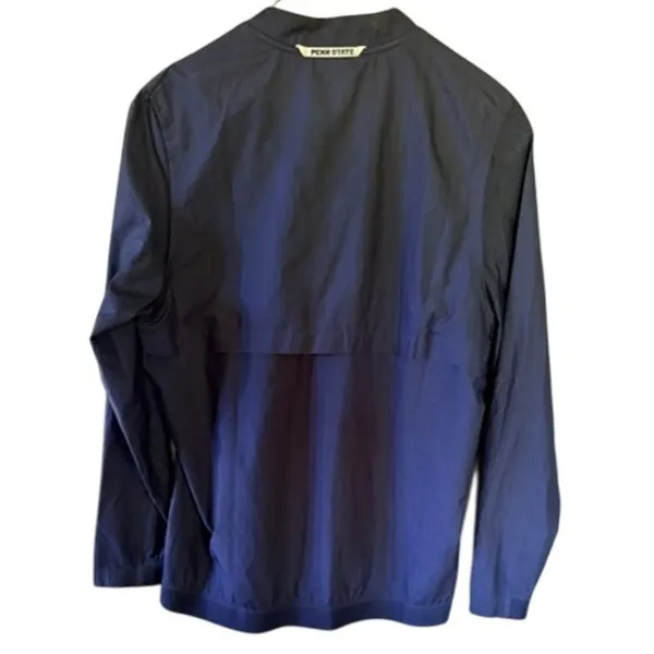 Nike Penn State Nittany Lions Adult Medium Navy Full Zip Windbreaker Jacket - Image 3