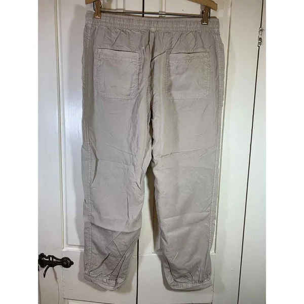 Vineyard Vines Joggers‎ Women's Medium Elastic Waist Pants Lightweight READ - Image 3