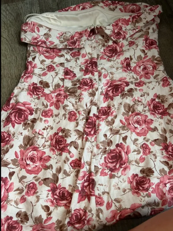 Altard State strapless floral dress size M - Image 12